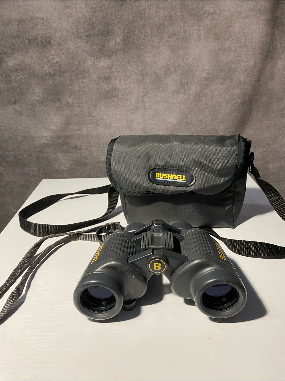 Vintage Bushnell 7x35 WA Wide Angle Binoculars 13-7735 Japan w/ Case & Strap
